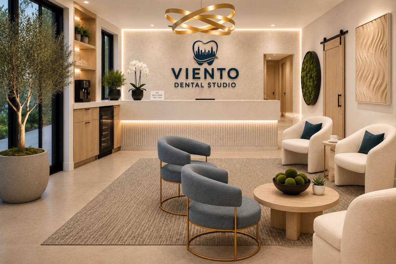 Viento Dental Studio reception in Pilsen